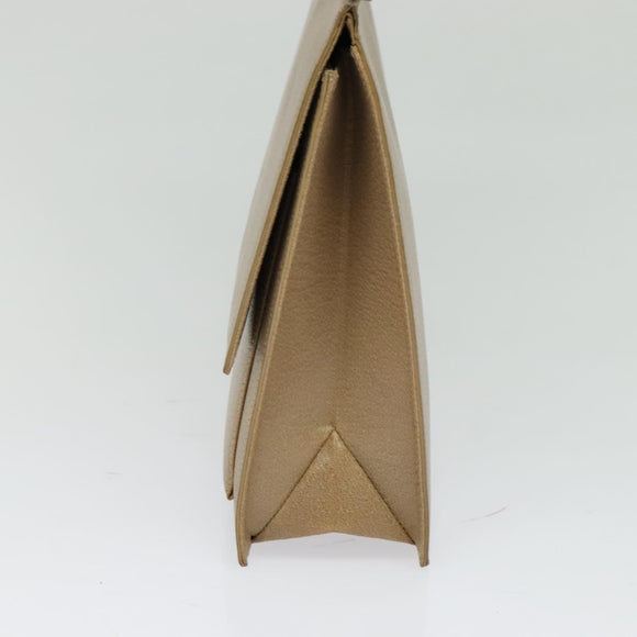 GUCCI Shoulder Bag Leather Beige 001 3299 Auth BA3111