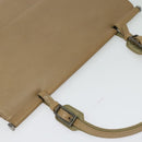 GUCCI Shoulder Bag Leather Beige 001 3299 Auth BA3111-6