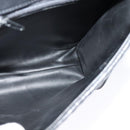 BALLY Quilted Hand Bag Leather Black Gold Auth BA3112-19