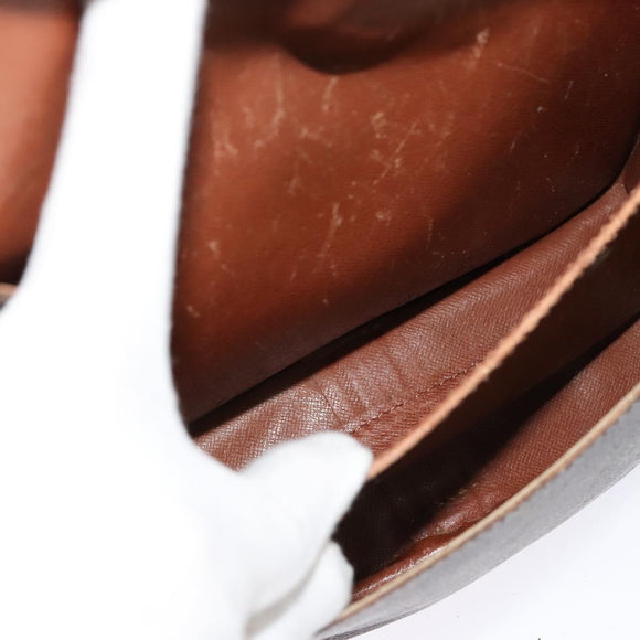 LOUIS VUITTON Monogram Cartesier MM Shoulder Bag M51253 LV Auth BA3130