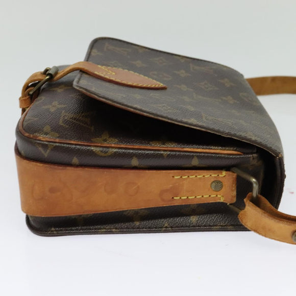 LOUIS VUITTON Monogram Cartesier MM Shoulder Bag M51253 LV Auth BA3130