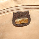 GUCCI GG Supreme Shoulder Bag PVC Beige Gold 004 904 0671 Auth BA3133-19