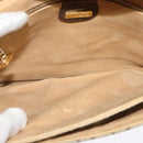 GUCCI GG Supreme Shoulder Bag PVC Beige Gold 004 904 0671 Auth BA3133-10