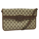 GUCCI GG Supreme Shoulder Bag PVC Beige Gold 004 904 0671 Auth BA3133-1