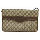 GUCCI GG Supreme Shoulder Bag PVC Beige Gold 004 904 0671 Auth BA3133-13