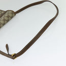 GUCCI GG Supreme Shoulder Bag PVC Beige Gold 004 904 0671 Auth BA3133-7