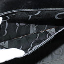 Salvatore Ferragamo Gancini Tote Bag Leather Black Gold Auth BA3136-19