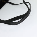 Salvatore Ferragamo Gancini Tote Bag Leather Black Gold Auth BA3136-7