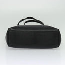 Salvatore Ferragamo Gancini Tote Bag Leather Black Gold Auth BA3136-5