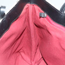 BURBERRY Nova Check Hand Bag Wool Beige Auth BA3138-18