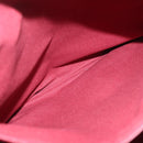 BURBERRY Nova Check Hand Bag Wool Beige Auth BA3138-20