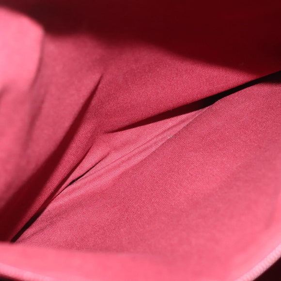 BURBERRY Nova Check Hand Bag Wool Beige Auth BA3138