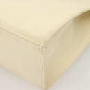 SAINT LAURENT Hand Bag Nylon Beige Auth BA3156-13