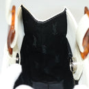 SAINT LAURENT Hand Bag Nylon Beige Auth BA3156-19