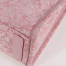 VERSACE Athena Barocco Tote Bag Canvas 2way Pink Auth BA3157M-13