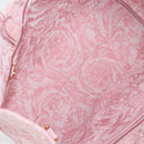 VERSACE Athena Barocco Tote Bag Canvas 2way Pink Auth BA3157M-16