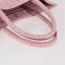 VERSACE Athena Barocco Tote Bag Canvas 2way Pink Auth BA3157M-7