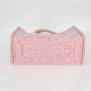 VERSACE Athena Barocco Tote Bag Canvas 2way Pink Auth BA3157M-9