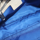 GUCCI GG Canvas Waist Bag Blue Beige 631341 Auth BA3160-10