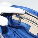 GUCCI GG Canvas Waist Bag Blue Beige 631341 Auth BA3160-23