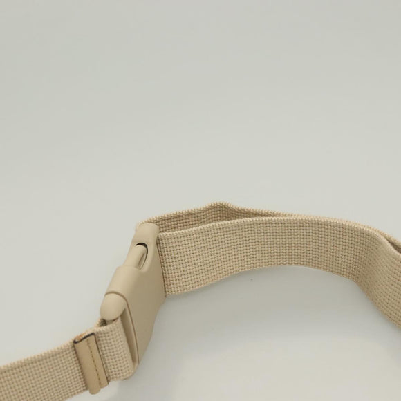 GUCCI GG Canvas Waist Bag Blue Beige 631341 Auth BA3160