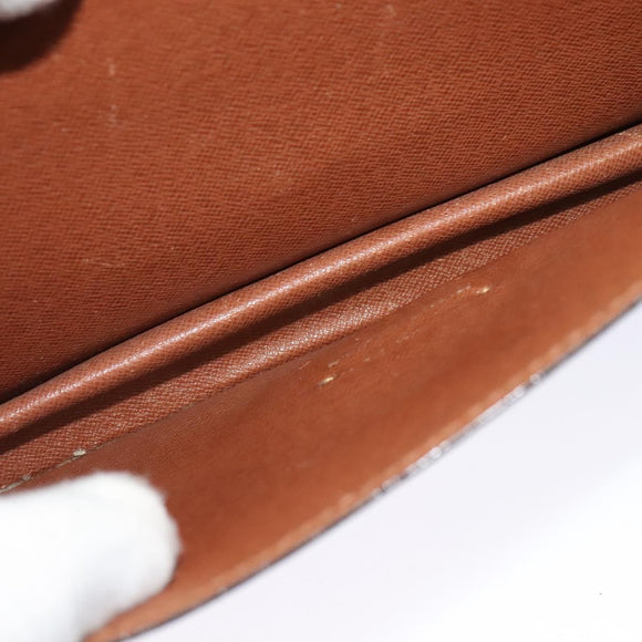 LOUIS VUITTON Monogram Concorde Hand Bag M51190 LV Auth BA3163