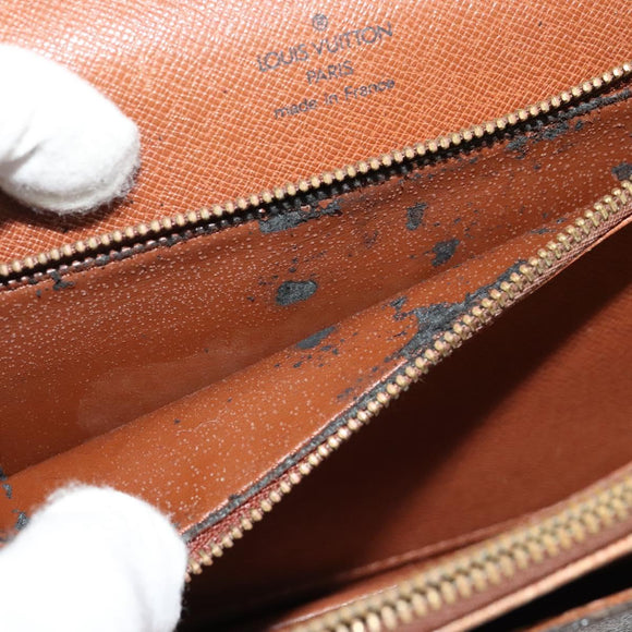 LOUIS VUITTON Monogram Concorde Hand Bag M51190 LV Auth BA3163