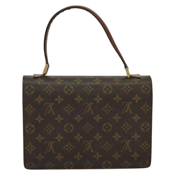 LOUIS VUITTON Monogram Concorde Hand Bag M51190 LV Auth BA3163