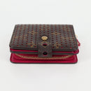 LOUIS VUITTON Monogram Perfo Compact zip Bifold Wallet M95188 LV Auth BA3167V-4