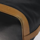 CELINE Shoulder Bag Leather Black Gold Auth BA3171-15