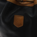 CELINE Shoulder Bag Leather Black Gold Auth BA3171-18