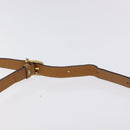 CELINE Shoulder Bag Leather Black Gold Auth BA3171-14