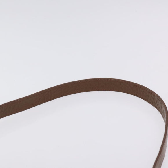 Burberrys Nova Check Shoulder Bag Canvas Beige Gold Auth BA3173