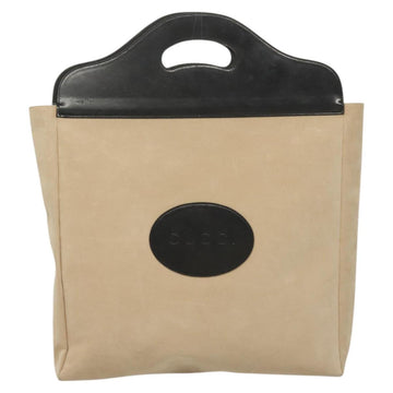 GUCCI Hand Bag Suede Beige 002 8000 Auth BA3177 - 0