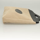 GUCCI Hand Bag Suede Beige 002 8000 Auth BA3177-4