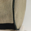 HERMES Saksaw PM Hand Bag Canvas Gray Auth BA3184-14