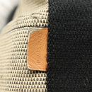 HERMES Saksaw PM Hand Bag Canvas Gray Auth BA3184-17