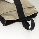 HERMES Saksaw PM Hand Bag Canvas Gray Auth BA3184-6