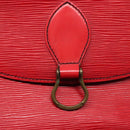 LOUIS VUITTON Epi Saint Cloud GM Shoulder Bag Red M52197 LV Auth BA3185-19