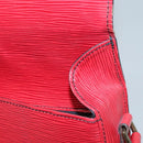 LOUIS VUITTON Epi Saint Cloud GM Shoulder Bag Red M52197 LV Auth BA3185-21