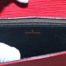 LOUIS VUITTON Epi Saint Cloud GM Shoulder Bag Red M52197 LV Auth BA3185-22