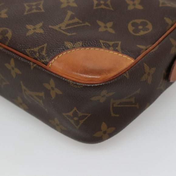 LOUIS VUITTON Monogram Compiegne 28 Clutch Bag M51845 LV Auth BA3196