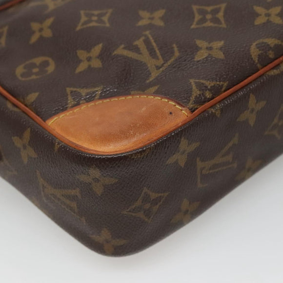 LOUIS VUITTON Monogram Compiegne 28 Clutch Bag M51845 LV Auth BA3196