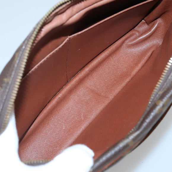 LOUIS VUITTON Monogram Compiegne 28 Clutch Bag M51845 LV Auth BA3196