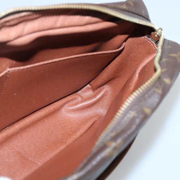 LOUIS VUITTON Monogram Compiegne 28 Clutch Bag M51845 LV Auth BA3196