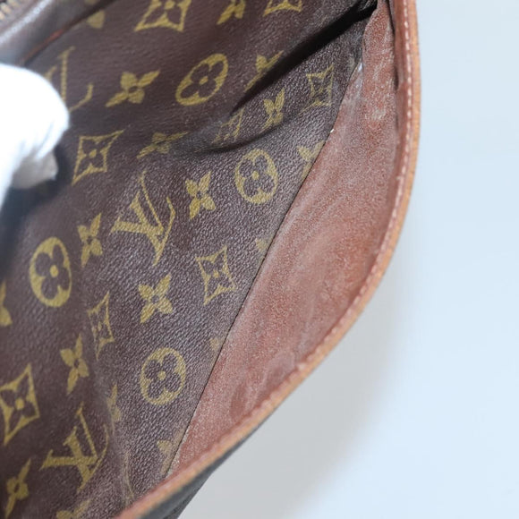 LOUIS VUITTON Monogram Compiegne 28 Clutch Bag M51845 LV Auth BA3196