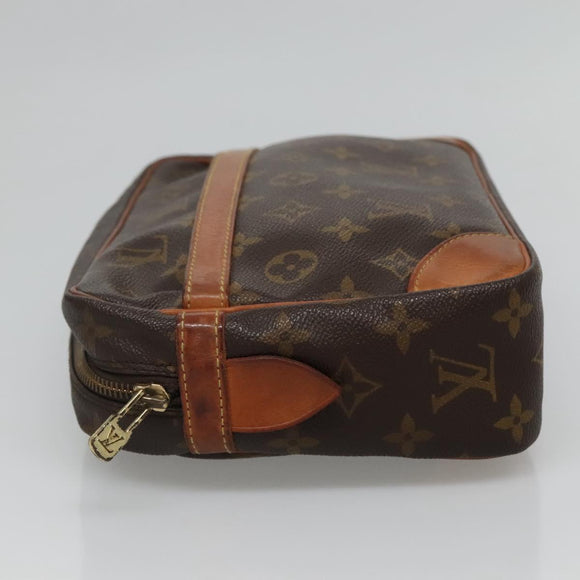 LOUIS VUITTON Monogram Compiegne 28 Clutch Bag M51845 LV Auth BA3196