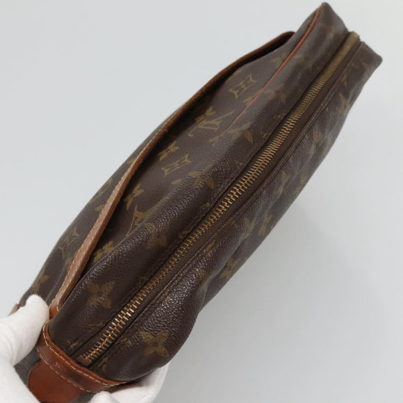 LOUIS VUITTON Monogram Compiegne 28 Clutch Bag M51845 LV Auth BA3196