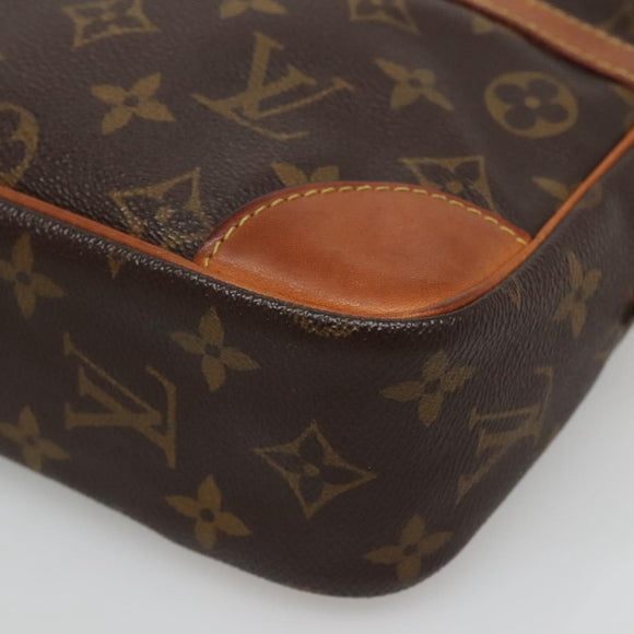 LOUIS VUITTON Monogram Compiegne 28 Clutch Bag M51845 LV Auth BA3196