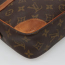 LOUIS VUITTON Monogram Compiegne 28 Clutch Bag M51845 LV Auth BA3196-9